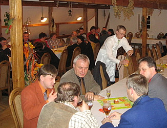 Familienfeier im Saal